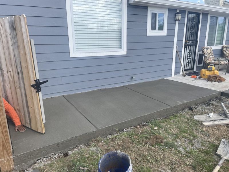 Concrete Patio - North Nashville, North Nashville, TN