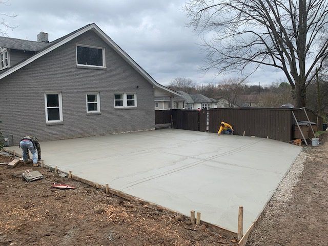 Concrete Parking Pad - Sylvan Park, Sylvan Park, TN