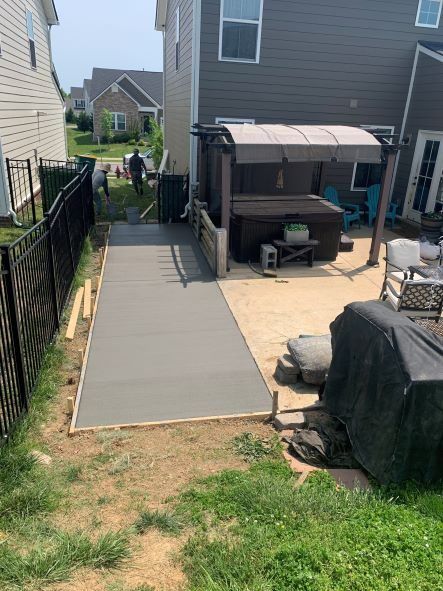 Concrete Patio Extension - Spring Hill, TN, Spring Hill, TN