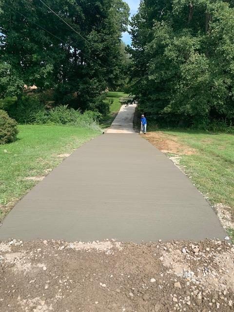 Concrete Driveway Extension - White Bluff, TN, White Bluff, TN