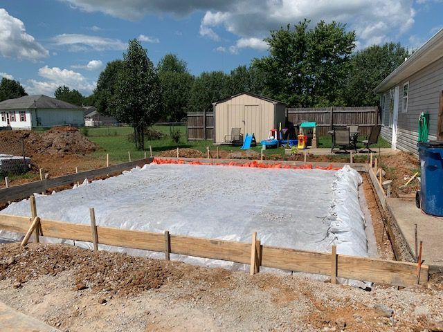 Concrete Garage Pad - Rockvale, TN, Rockvale, TN