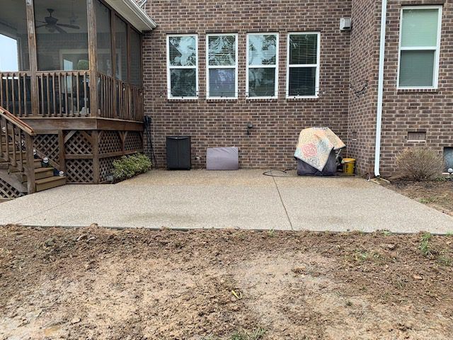 Residential Concrete Patio Extension - Franklin, TN, Franklin, TN