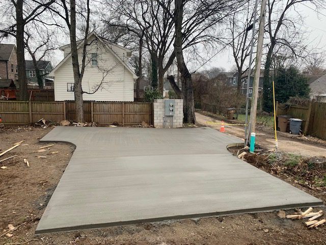 Concrete Driveway - 12 South (South Nashville, TN), South Nashville, TN