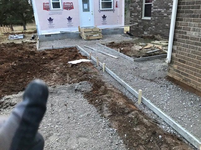 New Construction Concrete Patio & Walkway - Spring Hill, TN, Spring Hill, TN