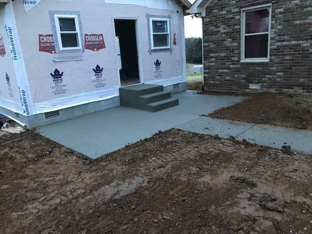 New Construction Concrete Patio & Walkway - Spring Hill, TN, Spring Hill, TN