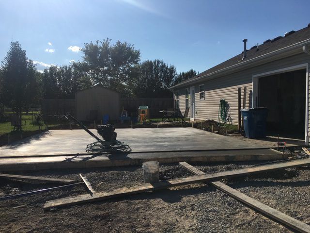 Concrete Garage Pad - Rockvale, TN, Rockvale, TN