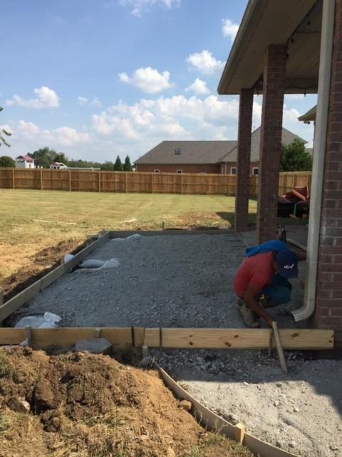 Concrete Patio - Thompson Station, TN, Thompson's Station, TN