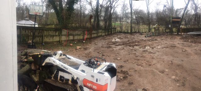 Concrete Slab (Basketball Court) - East Nashville, TN, East Nashville, TN