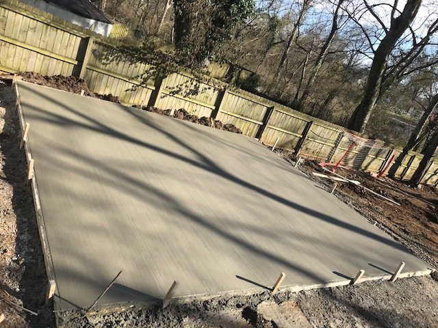 Concrete Slab (Basketball Court) - East Nashville, TN, East Nashville, TN