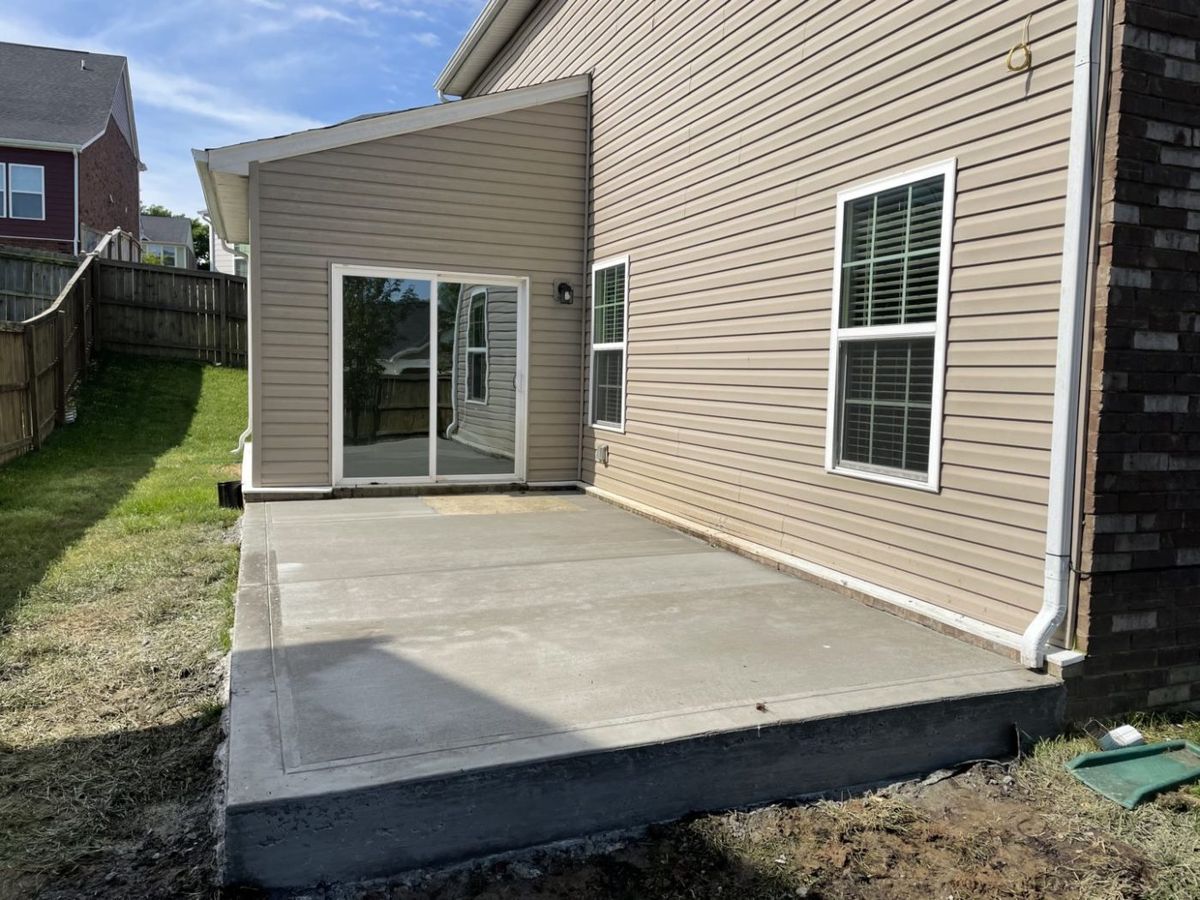 Concrete Patio - Brentwood, TN, Brentwood, TN