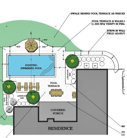 Concrete Decking Project for Fiberglass Pool in Franklin, TN, Nashville, TN