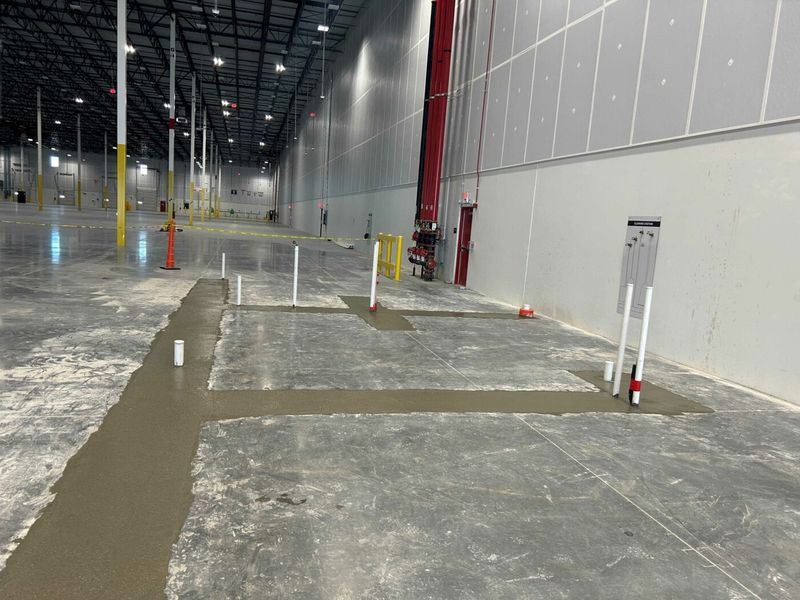 Concrete Trench Pourbacks for Plumbing, Antioch, TN